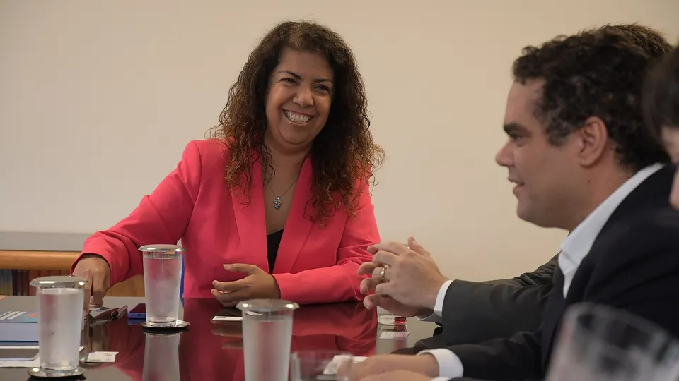 Governador do Piauí, Rafael Fonteles, em visita institucional ao Instituto de Pesquisa Econômica Aplicada em Brasília